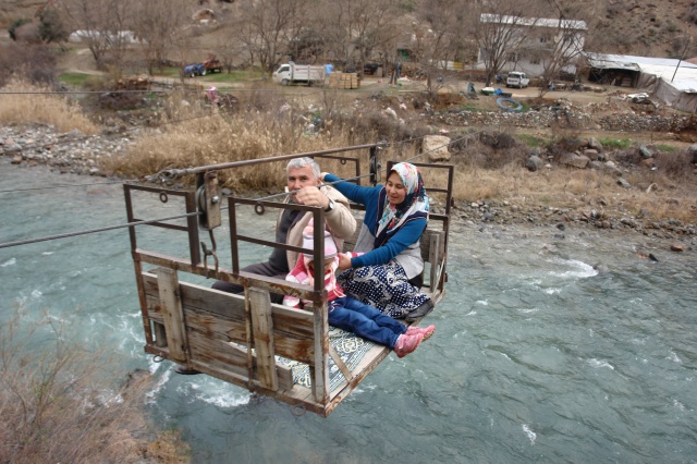 Doğu Karadeniz'de ilkel teleferik tehlikesi sürüyor 8