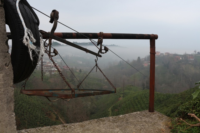 Doğu Karadeniz'de ilkel teleferik tehlikesi sürüyor 6