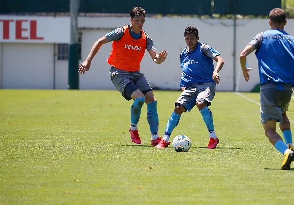 Trabzonspor Hüseyin Cimşir yönetiminde çalıştı.30 Mayıs 2020 13