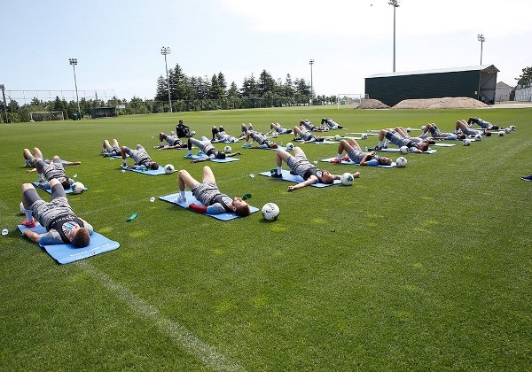 Trabzonspor, sabah antrenmanıyla yeni haftaya tempolu başladı 5