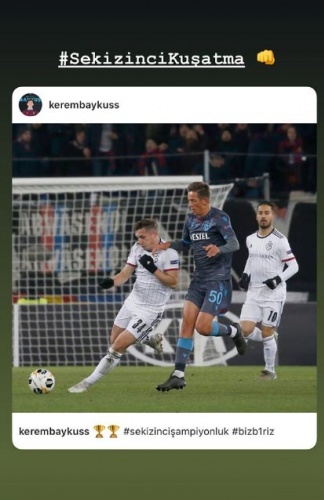 Trabzonsporlu futbolcular tek yürek oldu 7