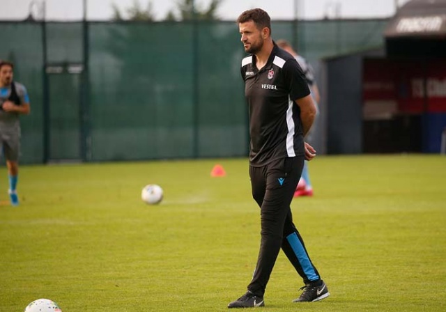 Trabzonspor Hüseyin Cimşir yönetiminde taktik çalışması yaptı. 28