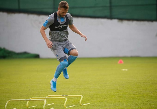 Trabzonspor Hüseyin Cimşir yönetiminde taktik çalışması yaptı. 33