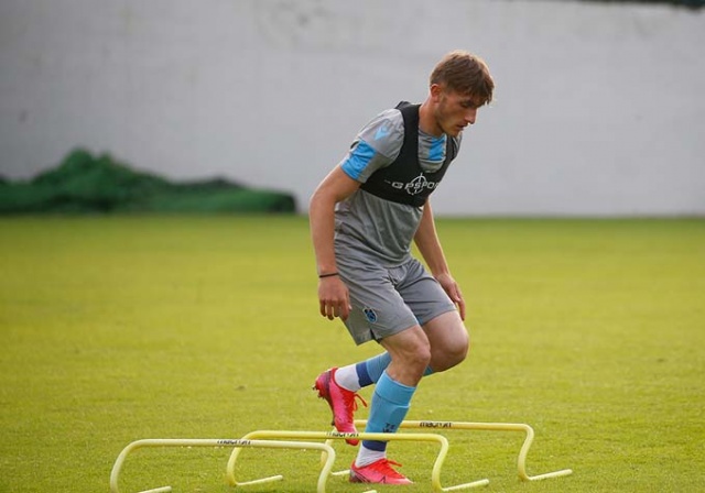 Trabzonspor Hüseyin Cimşir yönetiminde taktik çalışması yaptı. 27