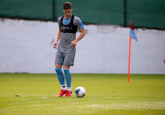 Trabzonspor Hüseyin Cimşir yönetiminde taktik çalışması yaptı. 6