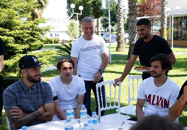 Trabzonspor'da moral yemeği 13