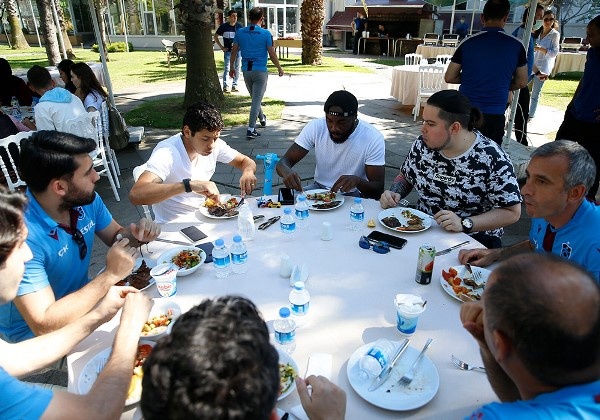 Trabzonspor'da moral yemeği 5