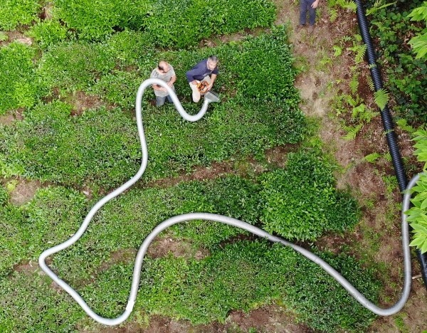 Rizeli'nin zekası iş başında! Çay toplamak çile olmaktan çıktı 9