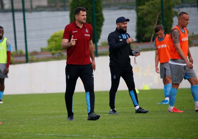 Trabzonspor'da  27. haftada oynanacak Göztepe maçı hazırlıkları devam ediyor. 5