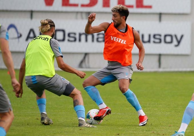 Trabzonspor'da  27. haftada oynanacak Göztepe maçı hazırlıkları devam ediyor. 8