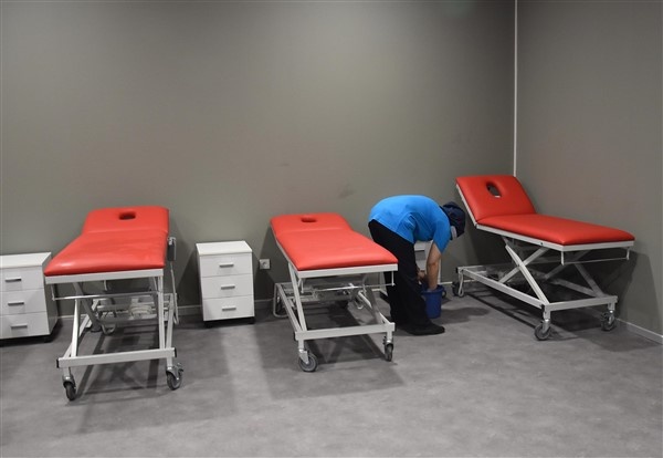 Trabzonspor maçı için stadı böyle hazırladılar 3