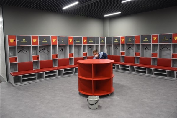 Trabzonspor maçı için stadı böyle hazırladılar 8