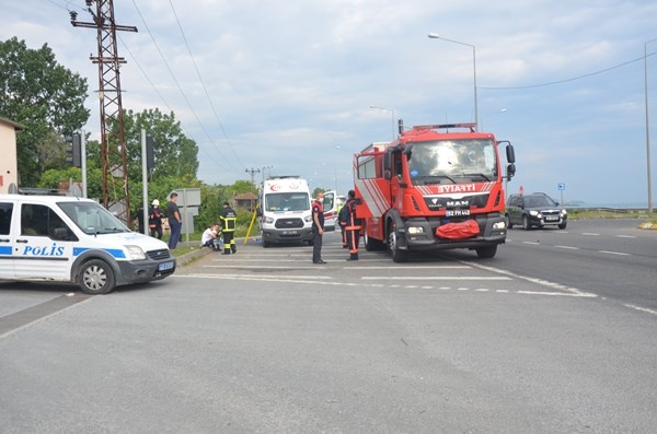 Trabzon'a gelirken kaza! 1 ölü 1 yaralı. Foto Haber. 8