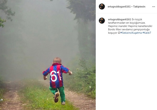 Trabzonsporlu oyuncular sevinçlerini böyle paylaştılar 2