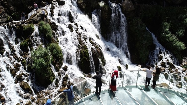 Doğu Karadeniz'in doğa harikası Tomara Şelalesi yeniden açıldı 4