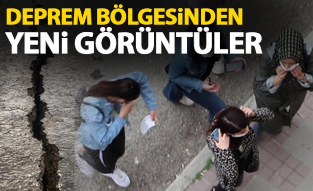 Bingöl'deki deprem sonrası yeni görüntüler ortaya çıktı 1