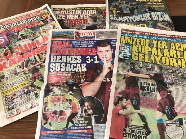 Trabzon yerel basınında Fenerbahçe galibiyetinin yankıları 2