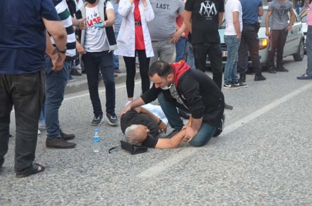 Ordu'da yolun karşısına geçmeye çalışan yayaya çarpıp kaçtı 2