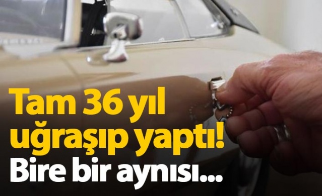 Tam 36 yıl uğraşıp aynısını yaptı 1