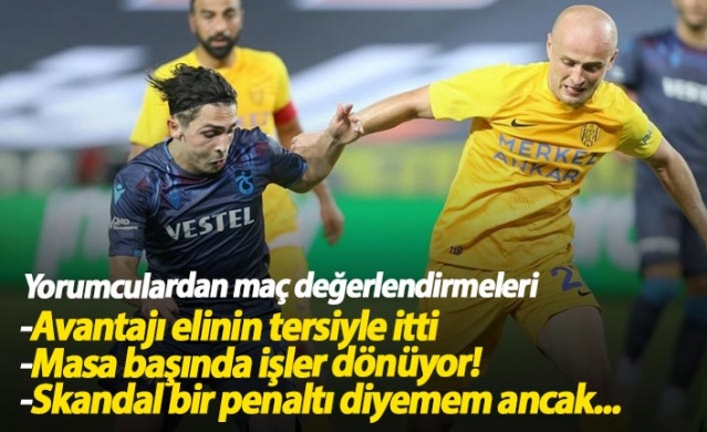Yorumculardan Trabzonspor - Ankaragücü değerlendirmeleri 1