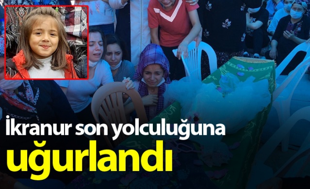 İkranur son yolculuğuna uğurlandı 1