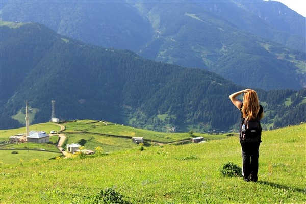Rize'nin petran yaylası rengarenk 6