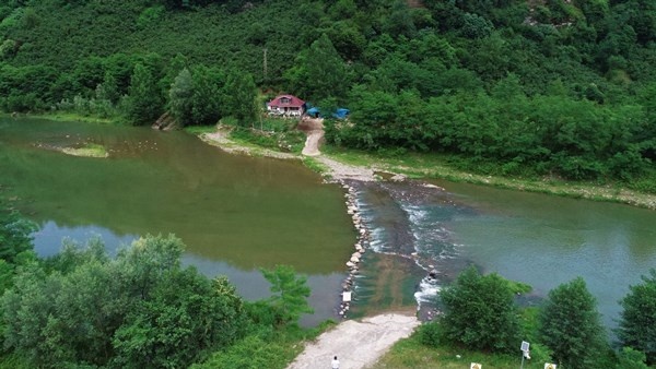 Ordu'da survivor parkuru gibi ev yolu 2