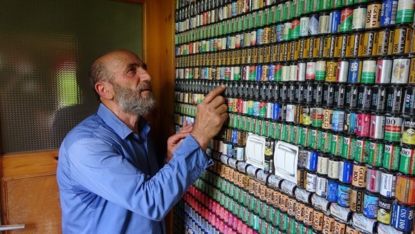 Dünyada eşi benzeri yok! Trabzon’da yıllarca biriktirdi bakın ne yaptı 7