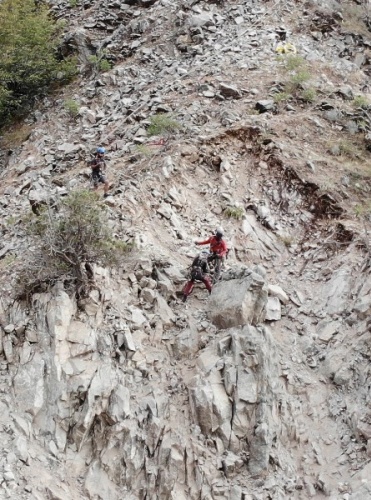 Görenler heyelan sandı ama bakın ne yapıyorlar 3