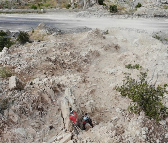 Görenler heyelan sandı ama bakın ne yapıyorlar 8