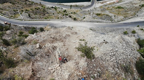 Görenler heyelan sandı ama bakın ne yapıyorlar 9