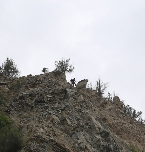 Görenler heyelan sandı ama bakın ne yapıyorlar 12