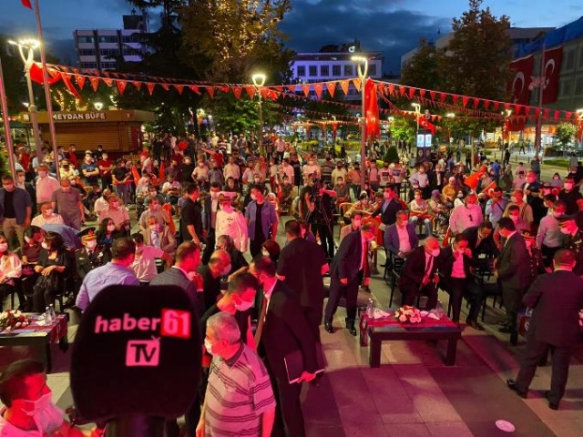 Trabzon'da 15 Temmuz unutulmadı 2