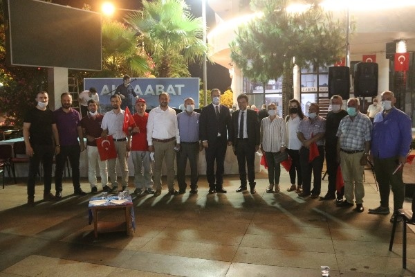 Akçaabat 15 Temmuz’da tek yürek 16