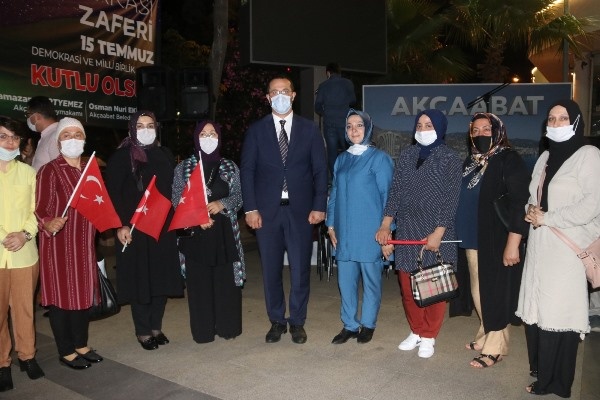 Akçaabat 15 Temmuz’da tek yürek 18