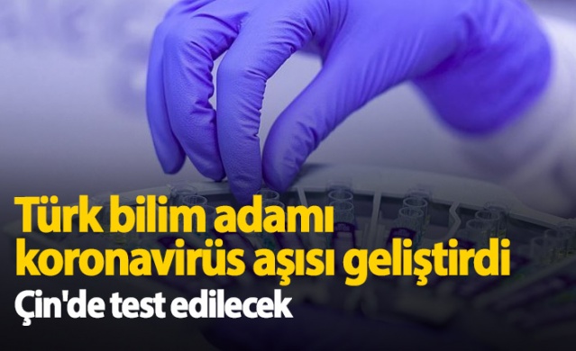 Türk bilim adamı geliştirdi, Çin'de test edilecek 1