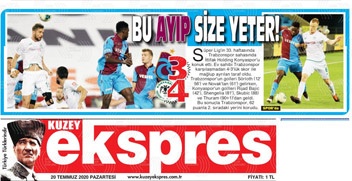 Trabzon Gazeteleri'nde hayal kırıklığı hakim: Rezalet! 2