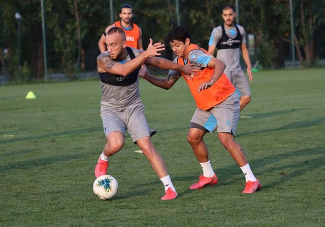 Trabzonspor 34. haftasında oynayacağı Kayserispor maçına hazırlanıyor. 23 Temmuz 2020 18