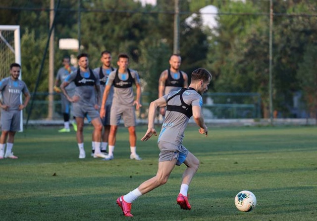 Trabzonspor 34. haftasında oynayacağı Kayserispor maçına hazırlanıyor. 23 Temmuz 2020 17