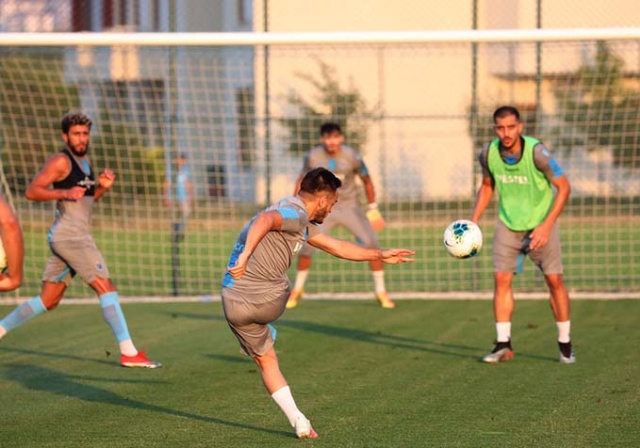 Trabzonspor 34. haftasında oynayacağı Kayserispor maçına hazırlanıyor. 23 Temmuz 2020 14