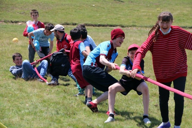 Gümüşhane'de yayla çocukları spora doydu 4