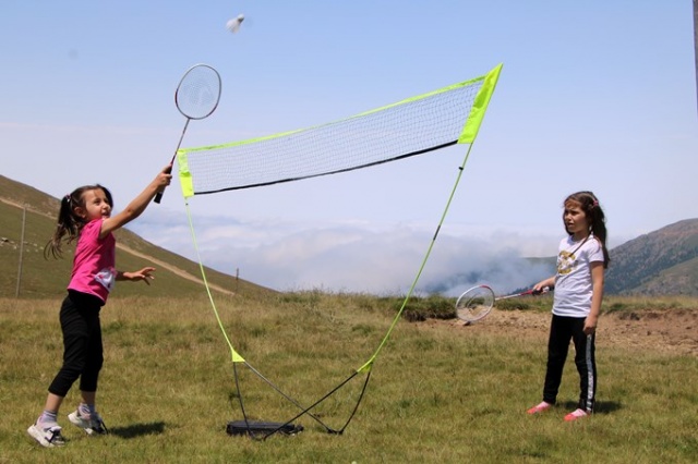 Gümüşhane'de yayla çocukları spora doydu 16