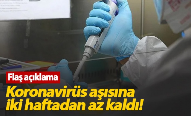 Koronavirüs aşısına iki hafta kaldı! 1