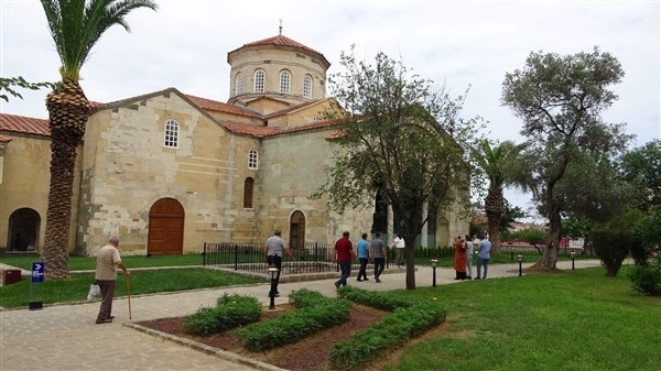 Trabzon'da Ayasofya Cami ziyaretci akınına uğruyor 7