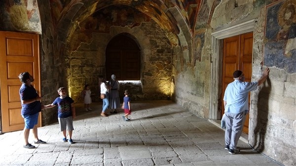 Trabzon'da Ayasofya Cami ziyaretci akınına uğruyor 11