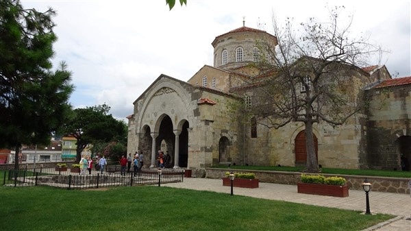 Trabzon'da Ayasofya Cami ziyaretci akınına uğruyor 12