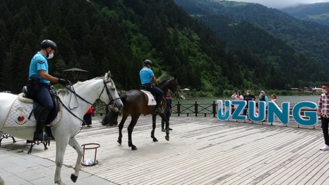 Uzungöl’de onları gören şaşırıyor 11