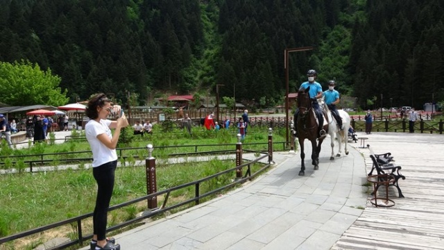 Uzungöl’de onları gören şaşırıyor 12