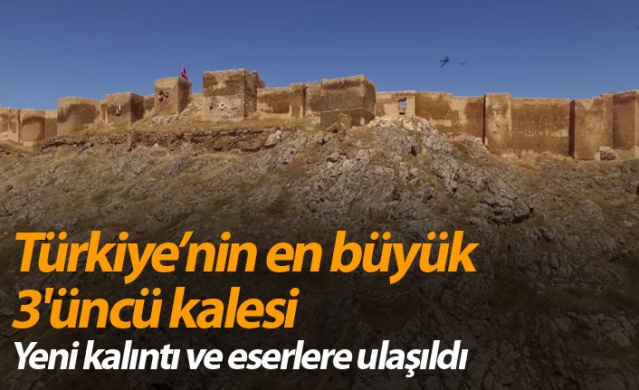 Bayburt Kalesi'nde tarihi kalıntı ve eserlere ulaşıldı 1