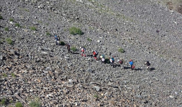 Adana'dan gelip, Kaçkar Dağı zirvesine tırmandılar 13